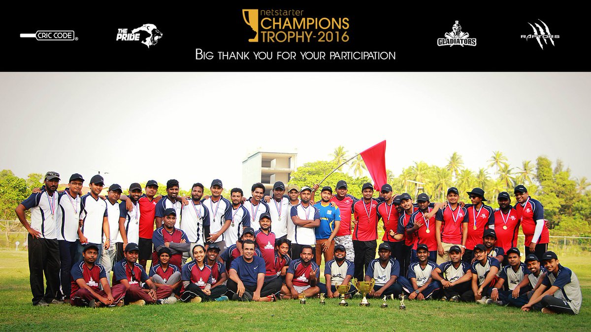 Netstarter_SL's tweet photo. Thank you #Netstarter_SL team for your participation! It was indeed a fun filled day. #CricketMatch https://t.co/GOt8C09lhG