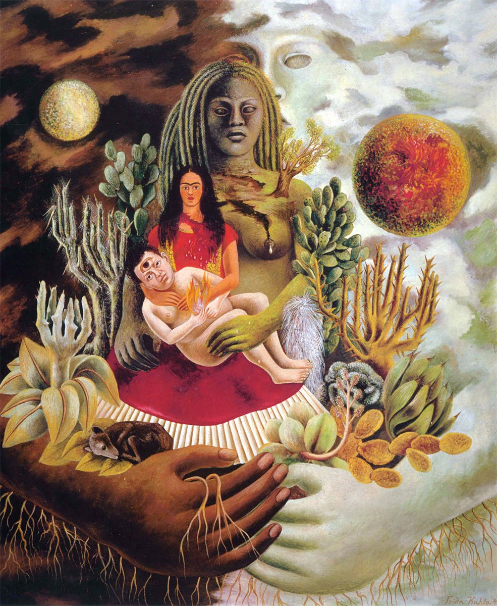 twtarte's tweet photo. #dalModo Scegli una persona che ti guardi come se fosse una magia
F. Kahlo
L’amoroso abbraccio dell’universo, 1949 https://t.co/w9SVbMG4bF