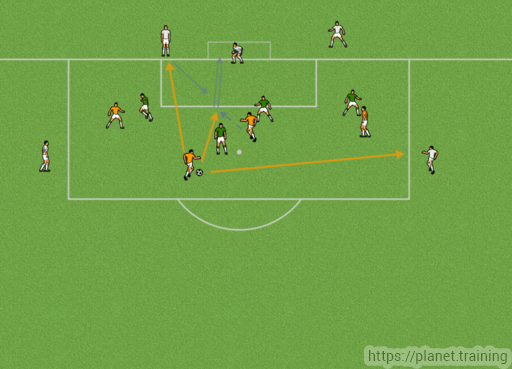 planettraining's tweet photo. #ptexercises 4 (+4) vs 4 - Inside the penalty area https://t.co/xPTz1B8EJF https://t.co/s2MCRKLDhf