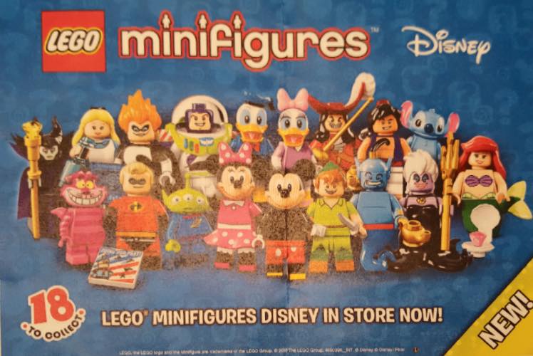 TotallyTechnic's tweet photo. Not our usually bag but I'm actually looking forward to these!! #LEGO #Minifigures #Disney #Mickeymouse https://t.co/5D0fo6UVFq