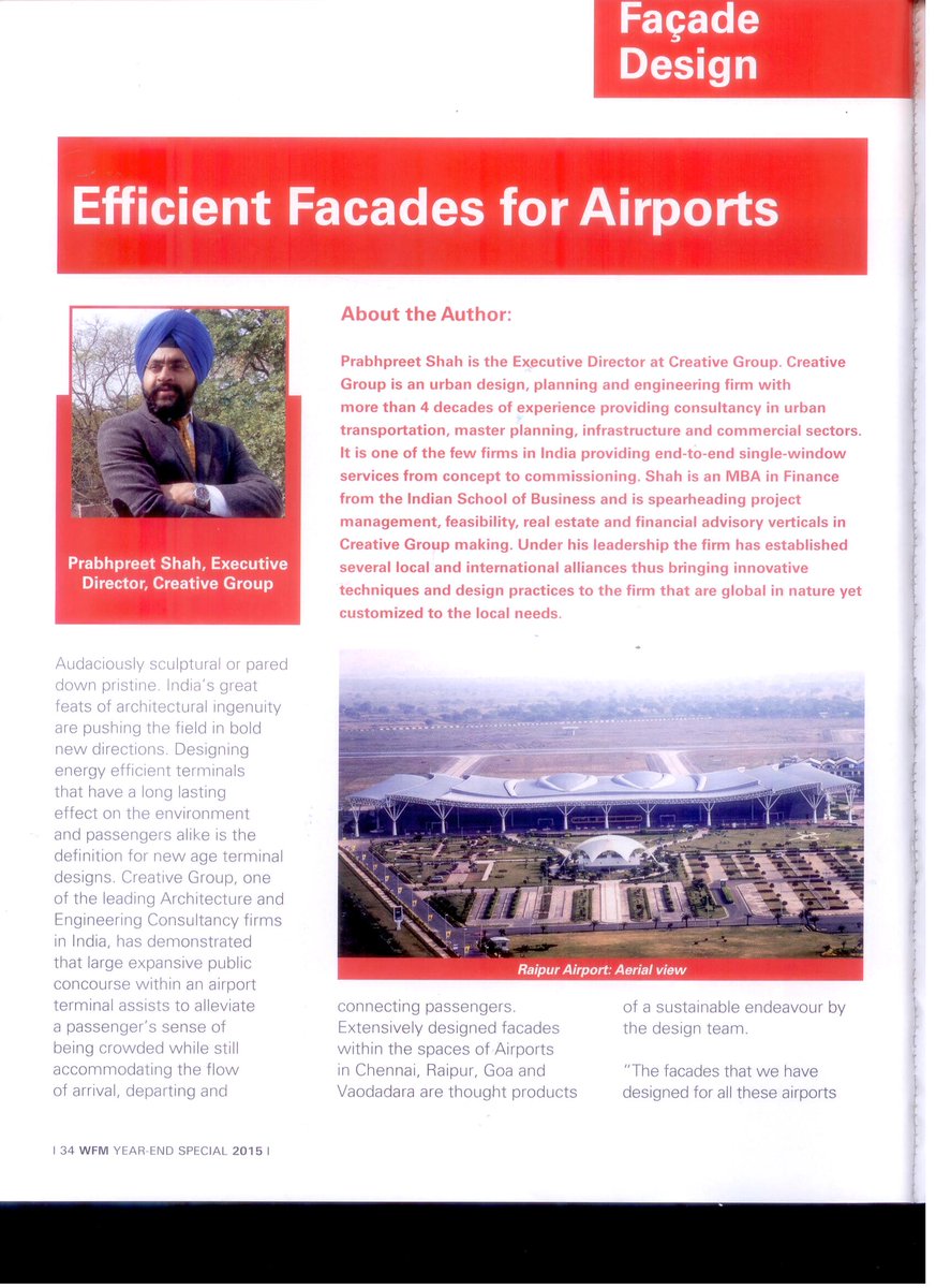 cgdialog's tweet photo. Mr. Prabhpreet Shah on Efficient Facades for Airports in the latest Window &amp; Facade Magazine https://t.co/csz5RrsmDX https://t.co/b7CALcTEYq