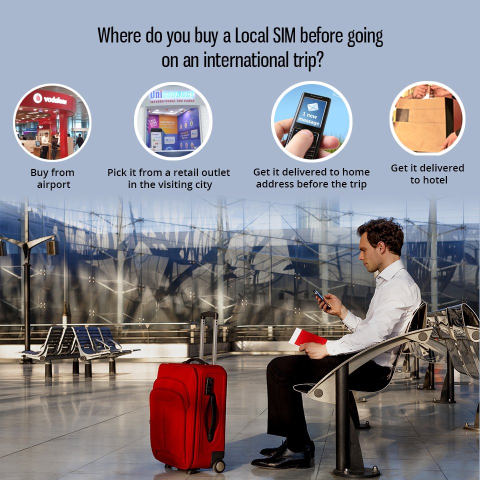 AjuraApp's tweet photo. Where do you buy a #localSIM before going on an #Internationaltrip? https://t.co/gUw65wwPYp