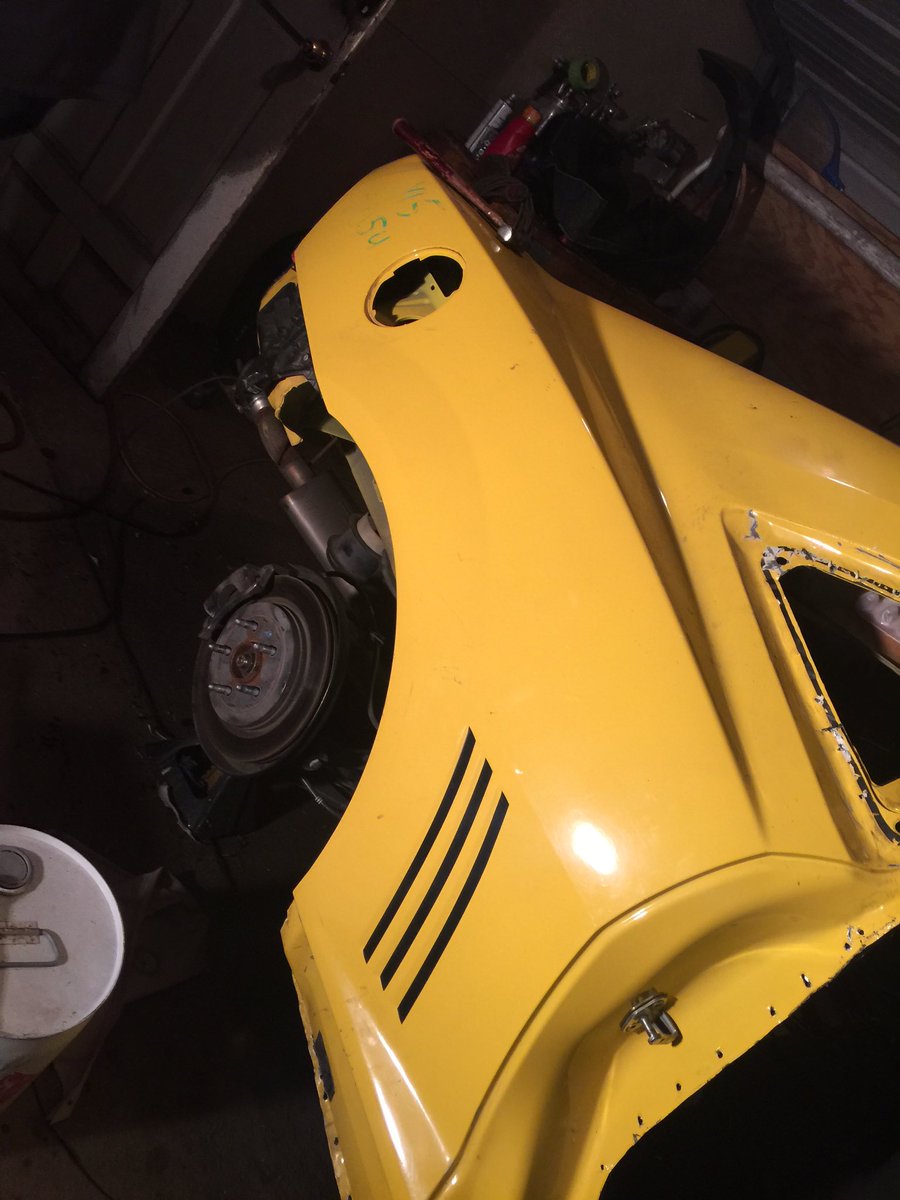 DanielB100627's tweet photo. So far the camaro is coming out really good! All it needs is welding and a little bondo work https://t.co/yVslLlD3ql