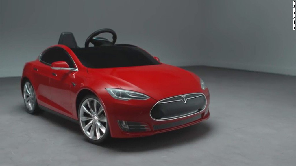 cloudbam's tweet image. $500 Tesla Model S for kids coming in May
money.cnn.com/2016/02/16/aut…