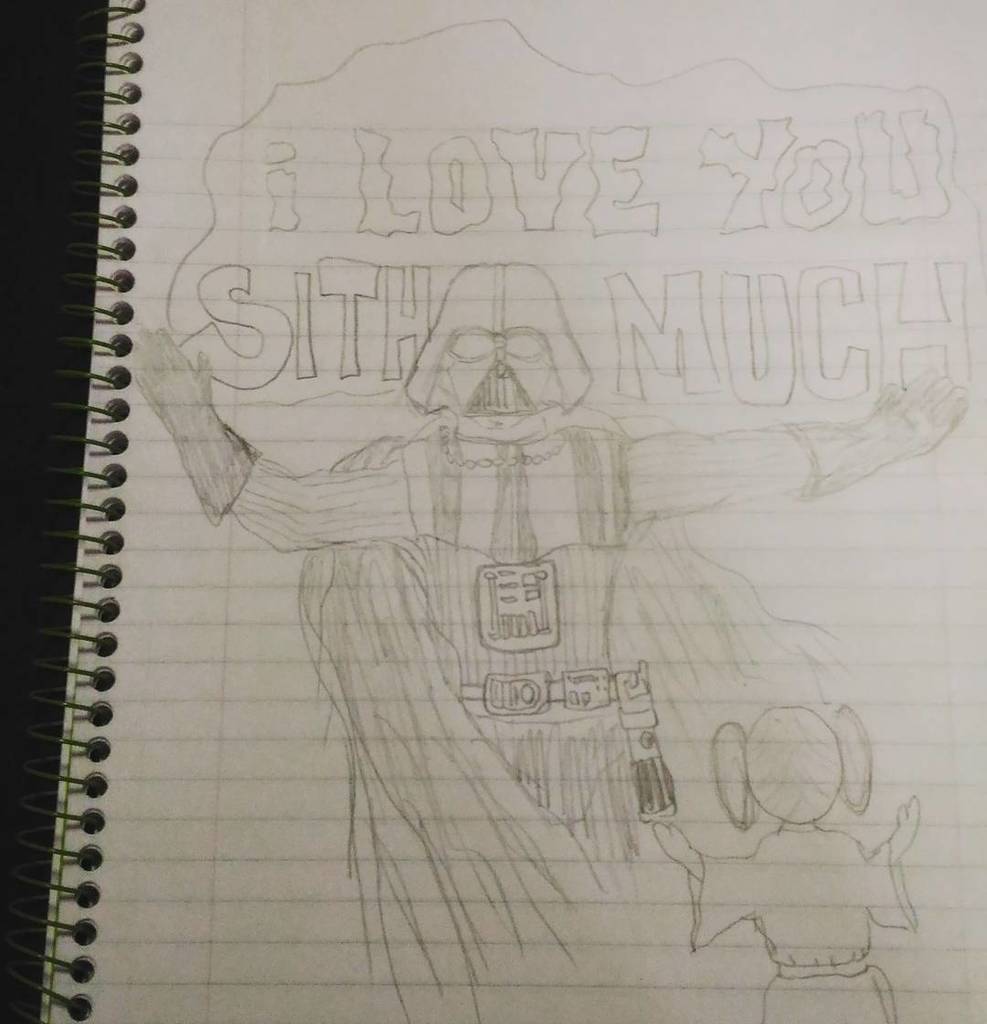 hashtagstarwars's tweet photo. New #DarthVader Instagram by @sanch_swish // Drew this for the kid
#ilovethiskid  #daddysgirl  #sith #iloveyou #sta… https://t.co/z9DDK2lttm