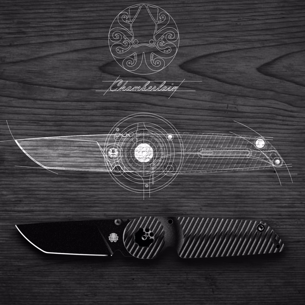 wolftotem_k's tweet photo. The Cuttlefish knife is our first design product. #tacticalknife #coolknife #collectionknife #customknifedesign https://t.co/aJ3jIaekUK