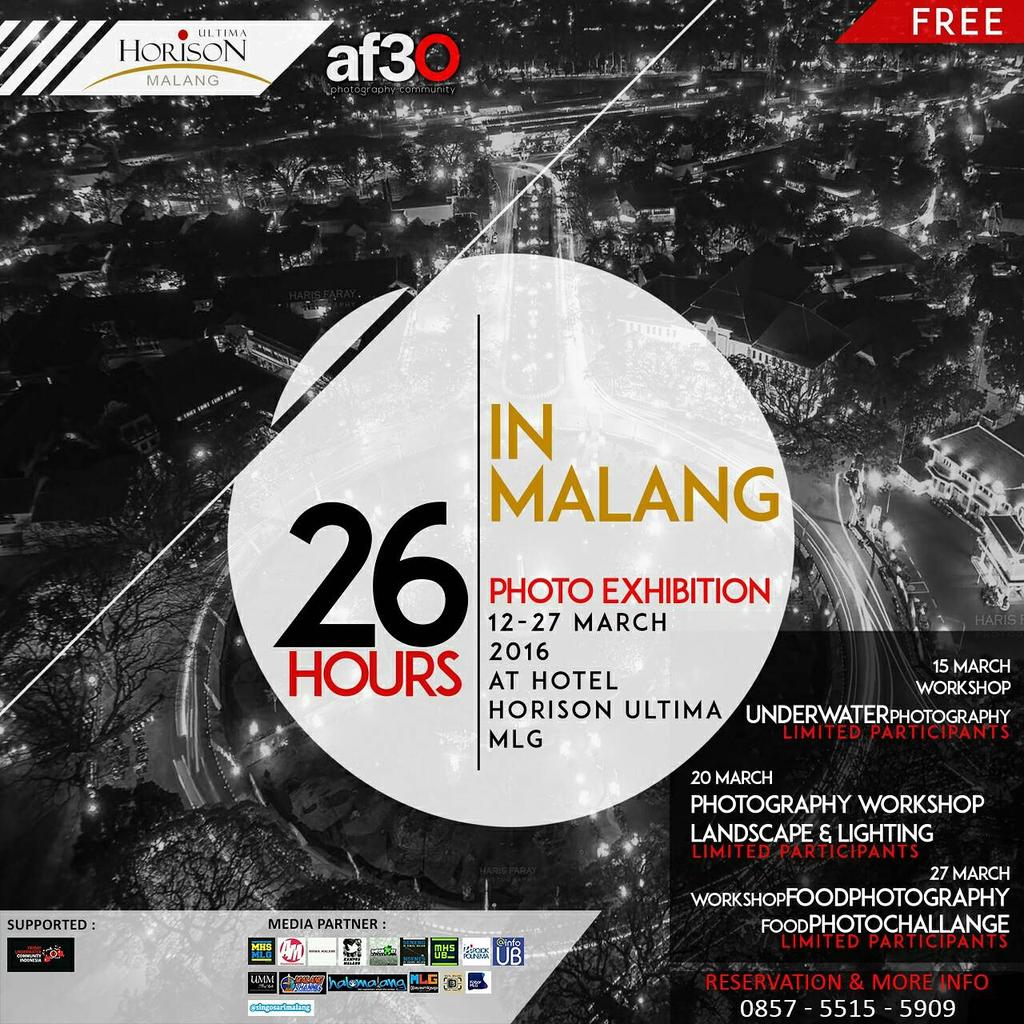 KabarMLG's tweet photo. 12-27 Maret ada rangkaian acara mbois. Info: Instagram @af30photography atau hub. 085755155909 | @lintangjinggaID https://t.co/SjvoHjYl2L