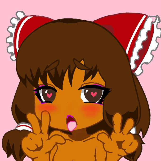 悪堕ちレイムちゃん。詳しくは→https://t.co/Fz9joKTMYl 