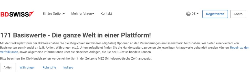 BDSwiss Forex Erfahrungen – der Binäre Optionen Broker im Test kumo-trading.de/bdswiss-forex-…