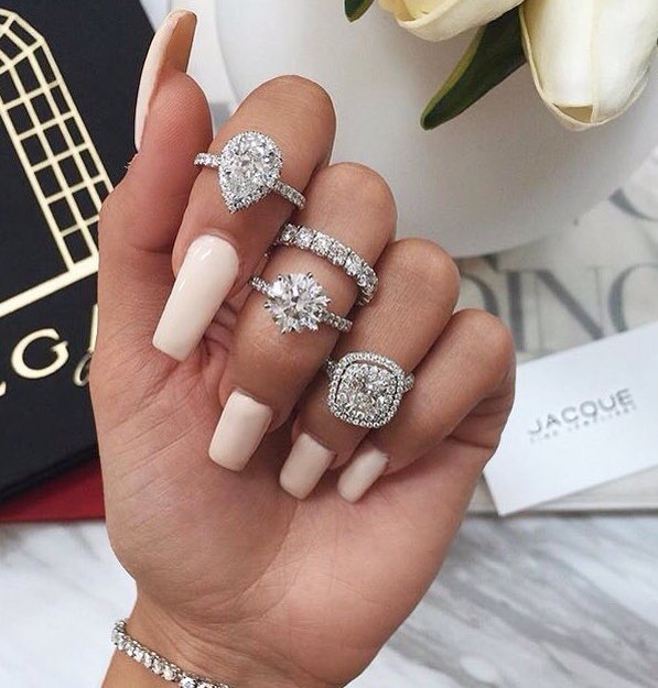 Diamonds are a girl's best friend.  #diamonds #rings #EngagementRings #weddingrings #jewelry #blogger #toronto