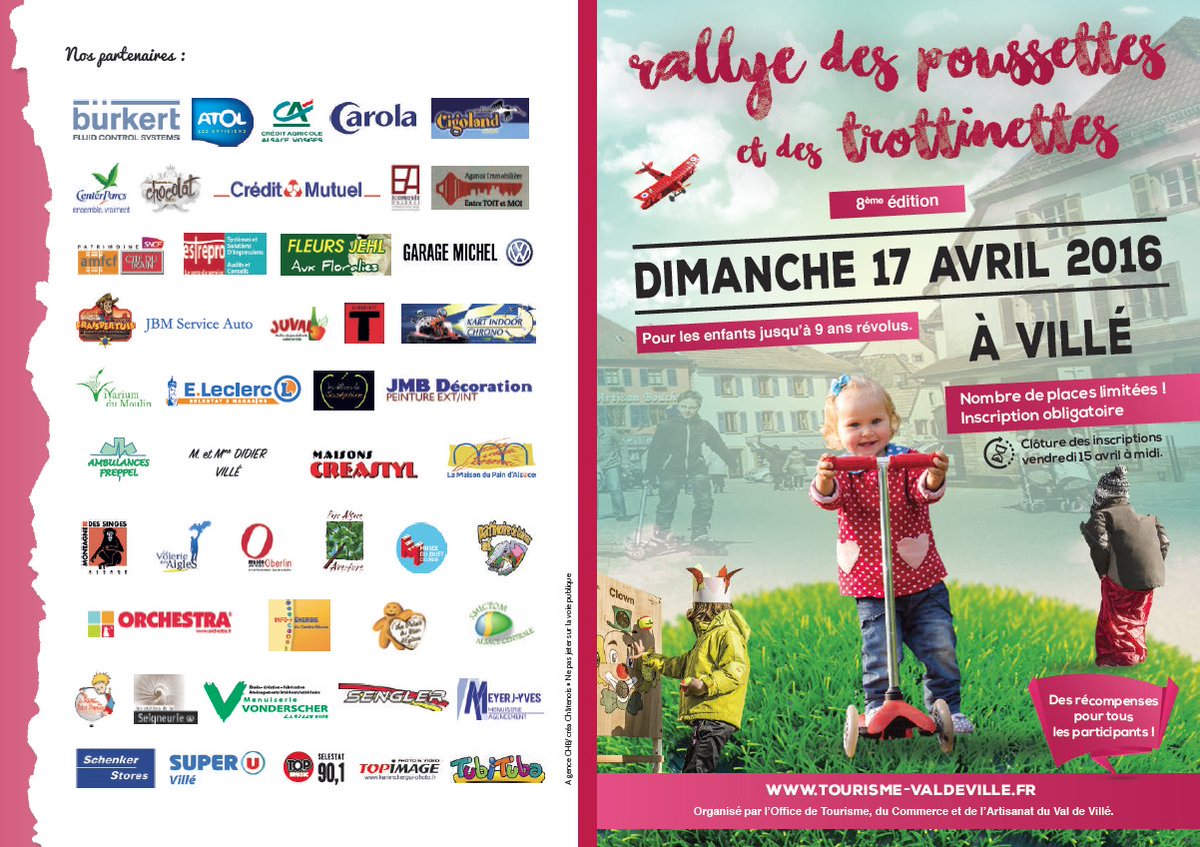ot_val's tweet photo. #rallyedespoussettes pensez à vous inscrire #visitalsace #sortieenfamille https://t.co/gv10Ey6FFL