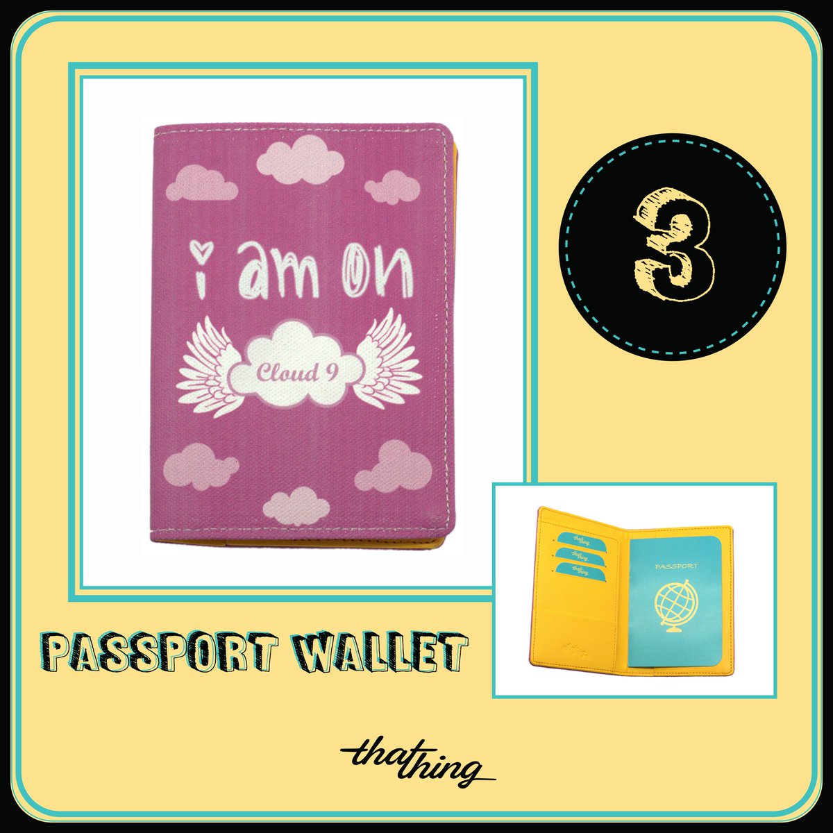 ThathingCo's tweet photo. Beat #mondayblues with #retailtherapy Get this fun #PassportWallet #TravelAccessories #StuffByThathing #Thathing https://t.co/s50FrMSmPm