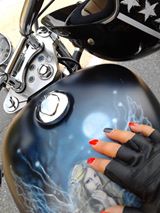 MotociclisteNet's tweet image. Romina #motocicliste #womenriders #womenonmotorcycle