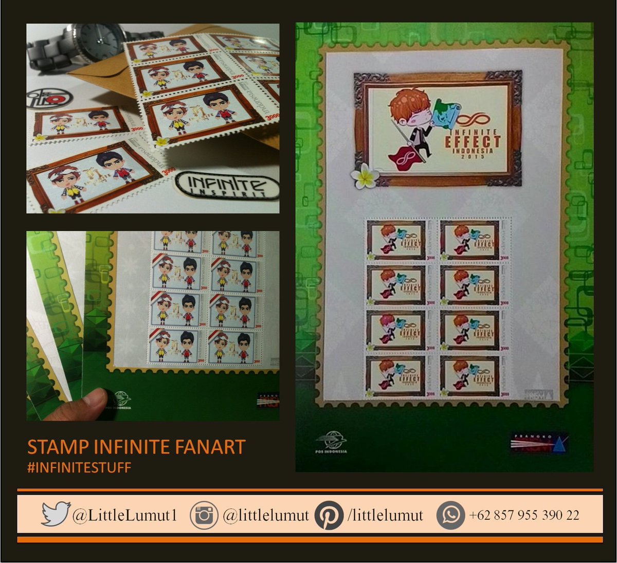 LittleLumut1's tweet photo. STAMP INFINITE FANART #infinitestuff
For SALE "PRISMA POS STAMP INA Only" (Request design is possible) https://t.co/fGIgzDnVJZ