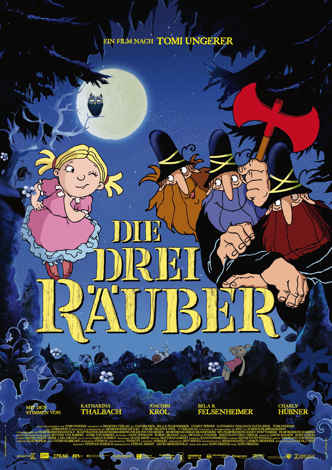 Massando 在 Twitter 上 Poo1007 これって07年にドイツでアニメ映画になっているようです 残念ながら未見なのですが 予告編 T Co Yzxlknjunx すてきな三にんぐみ Die Drei Rauber T Co F06zavlwoy Twitter