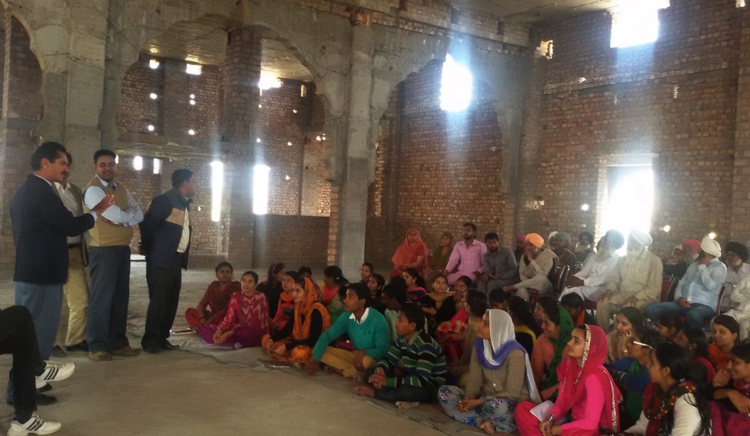 UGICollege's tweet photo. #DSGCE village Ballopur, Lalru has organised seven days NSS Camp (Day 2) from 24th Feb.2016 to 1st March 2016. https://t.co/M1mYHrkFim