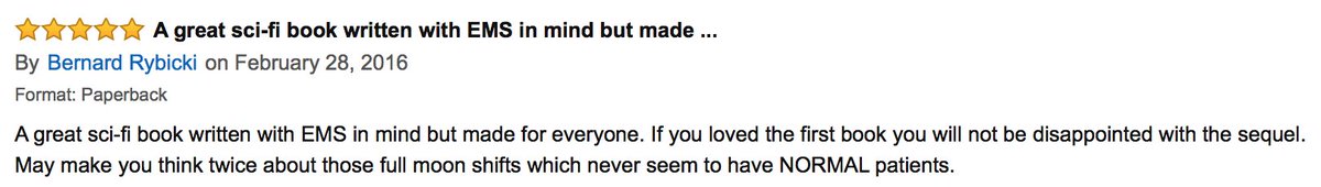 podmedic's tweet image. The first review of &quot;The Paramedic&apos;s Angel&quot; is in - 5 Stars! jamiedavisbooks.com/2016/02/get-th… #ExMS #EMS