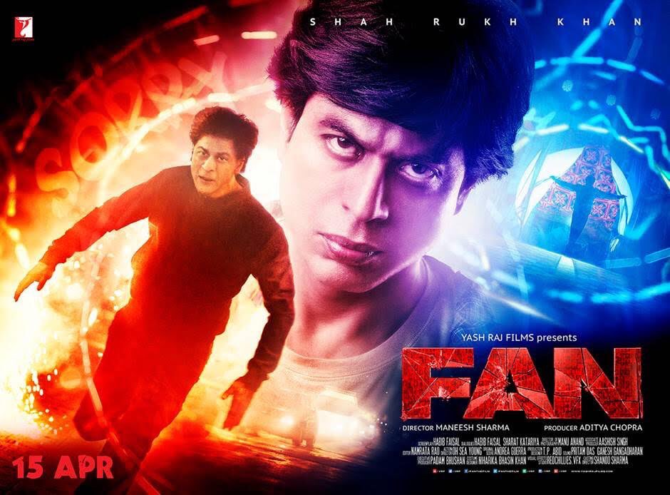 rahulnanda86's tweet photo. So much intensity in a poster! Seems like @iamsrk fans in for a treat! Can't really wait for the #FANTrailerLaunch https://t.co/51E8VLJwse