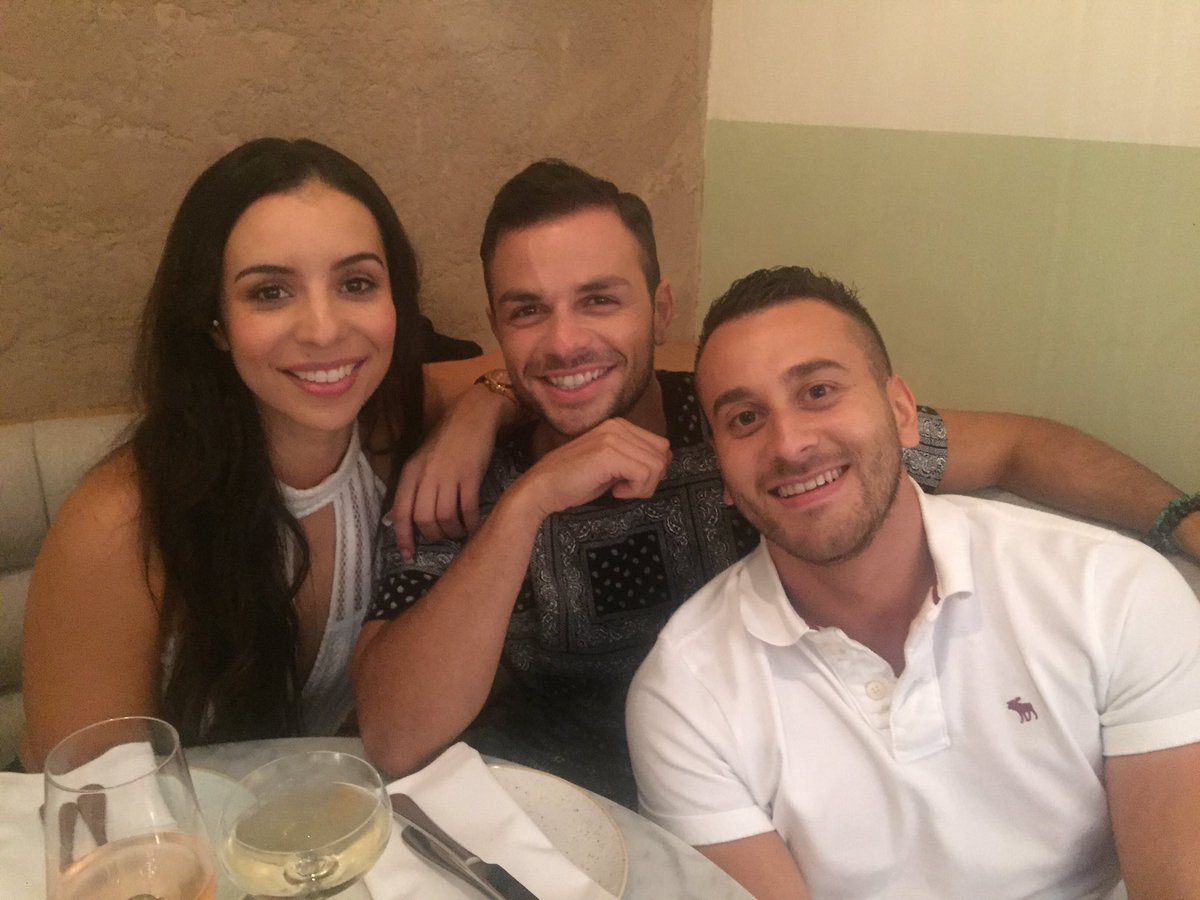 Welcome to Adelaide <a href="/thekathoyos/">Kat Hoyos</a> <a href="/tylerdenawi/">Tyler De Nawi</a> &amp; Sam Alhaje <a href="/TheHabibs/">Here Come The Habibs</a>. Thanks for having us <a href="/osteriaoggi/">Osteria Oggi</a>