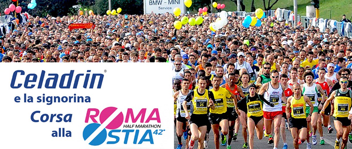PharmaNutraspa's tweet photo. #Celadrin alla 42° RomaOstia il 12-13 Marzo! #halfmarathon #running #Roma https://t.co/krLyJPlE7h https://t.co/euGG7HXWMI