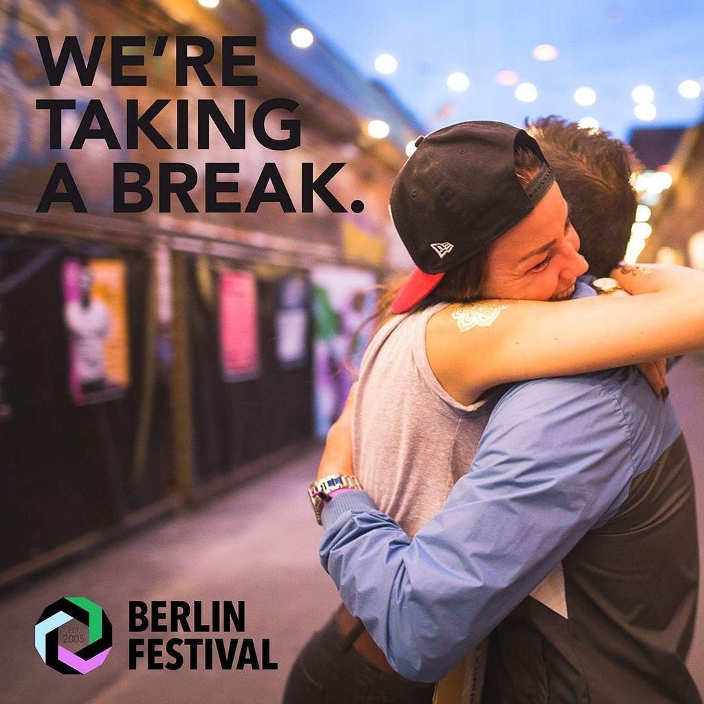 We're taking a creative break. All details at berlinfestival.de Thank you ❤ #berlinfestival #berlin