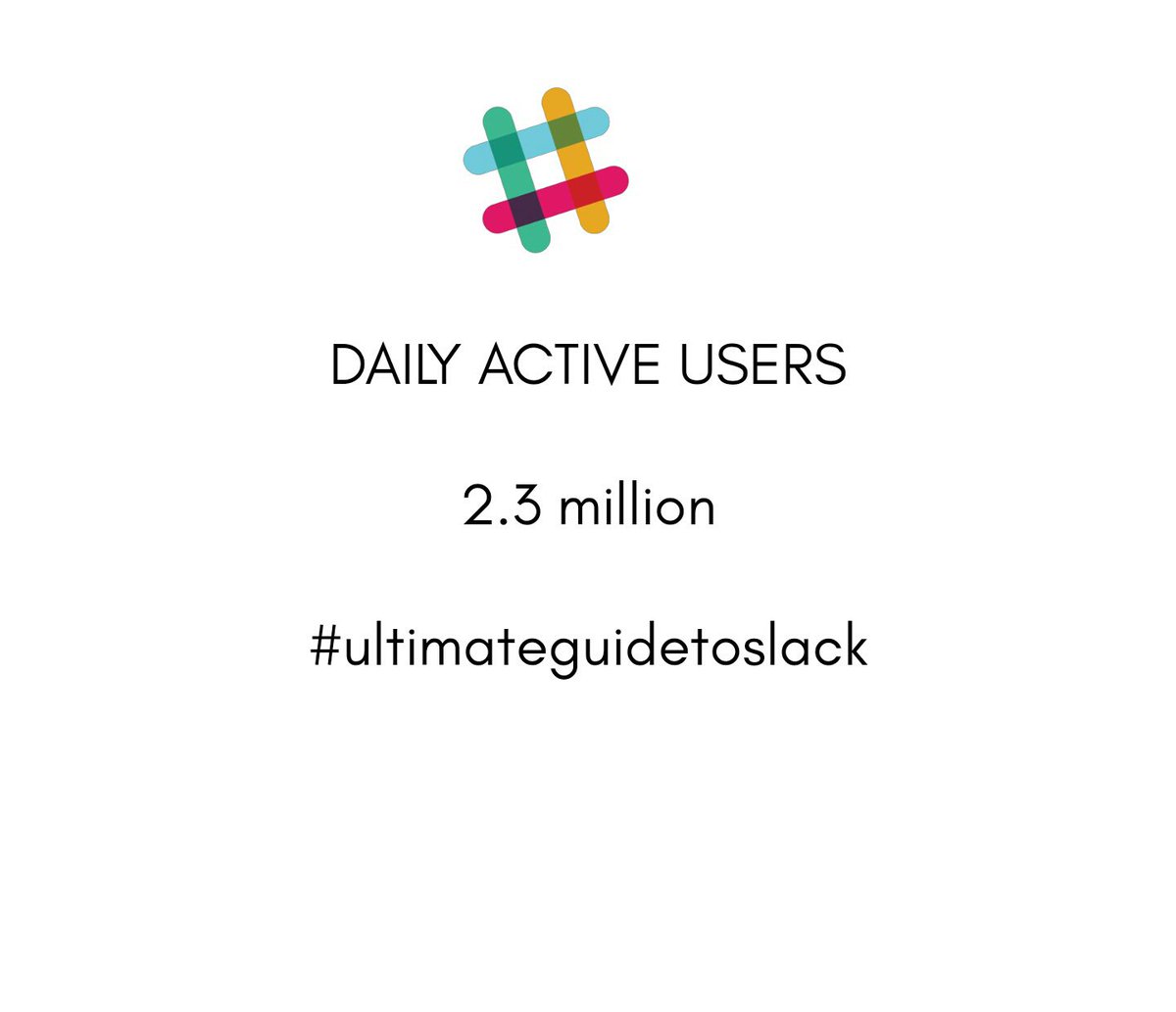jeremydyancey's tweet image. #slackfacts #ultimateguidetoslack buff.ly/1Rz7pQS