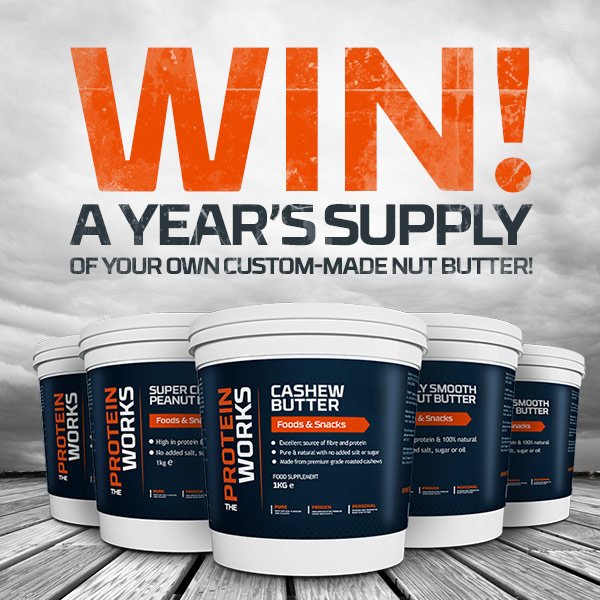 TheProteinWorks's tweet photo. WIN A Year of Your OWN Nut Butter @TheProteinWorks 
-RT
-Tweet your butter idea #NutsForTPW
Be quick, ends midday! https://t.co/Yo2SAyS654