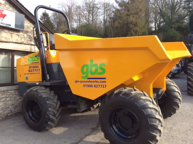 gbsltd's tweet photo. An abundance of new GBS machinery getting PDI checked and livery added down at @PV_Dobson_Sons ready to head to us https://t.co/ztOfGNwl9V