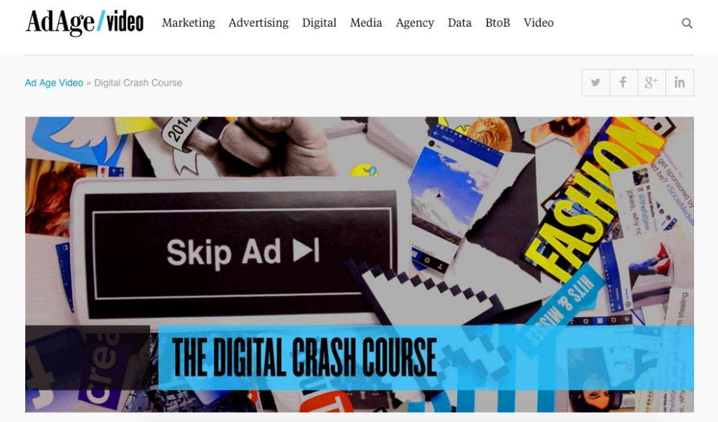 RachaelZahn's tweet photo. Take a Digital Crash Course w/ AdAge https://t.co/fvW2QOSlhO https://t.co/kfHurcfCun