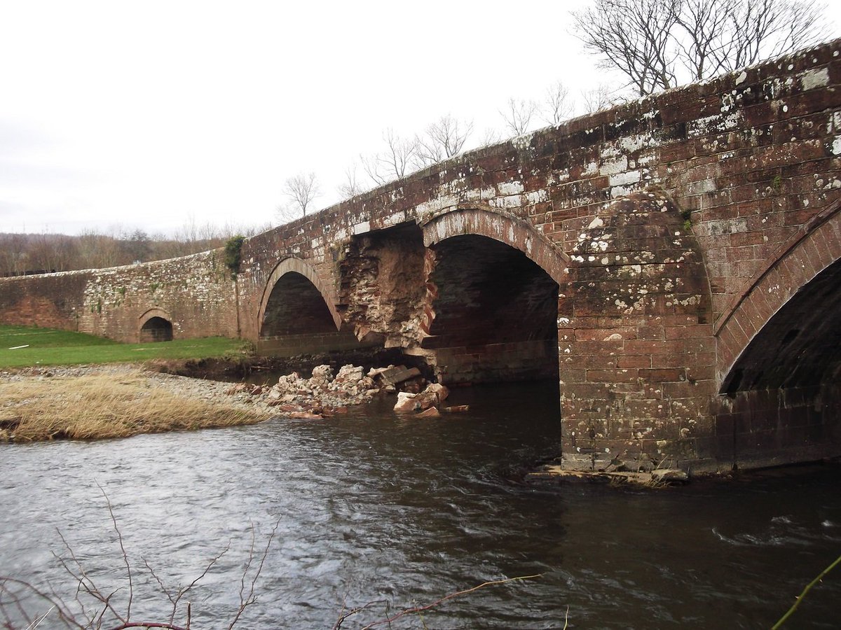 Metcalfe Plant Hire on Twitter "The old Brougham Bridge looking very