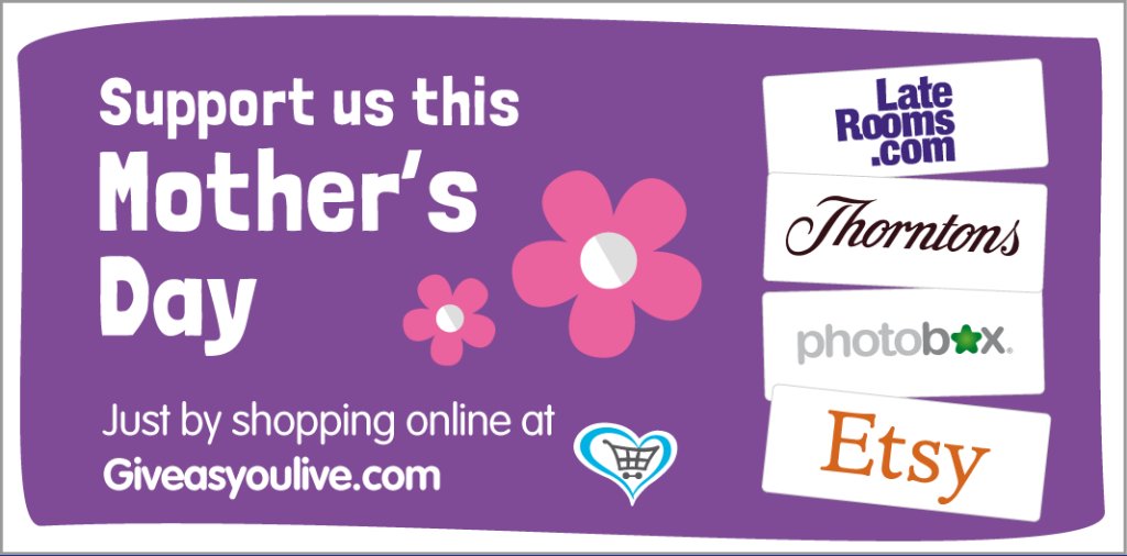 Shop online via <a href="/Giveasyoulive/">Give as you Live 💙❤️💚</a> for #MothersDay gifts &amp; raise a free donation for cats! ow.ly/YRRHc