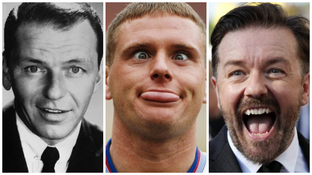 Golf_BB1's tweet photo. What would be your dream four-ball (dead or alive)? Mine would be with these 3 #GolfChat #FrankSinatra #Gazza #Golf https://t.co/1Sfgrkvk71