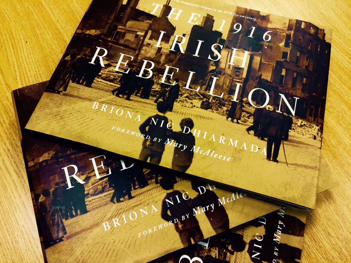 rte's tweet photo. 3 copies of 1916 The Irish Rebellion by Bríona Nic Dhiarmada to give away. Follow @rte + @RTEOne + tweet #rte1916 https://t.co/oT3CISWtcs