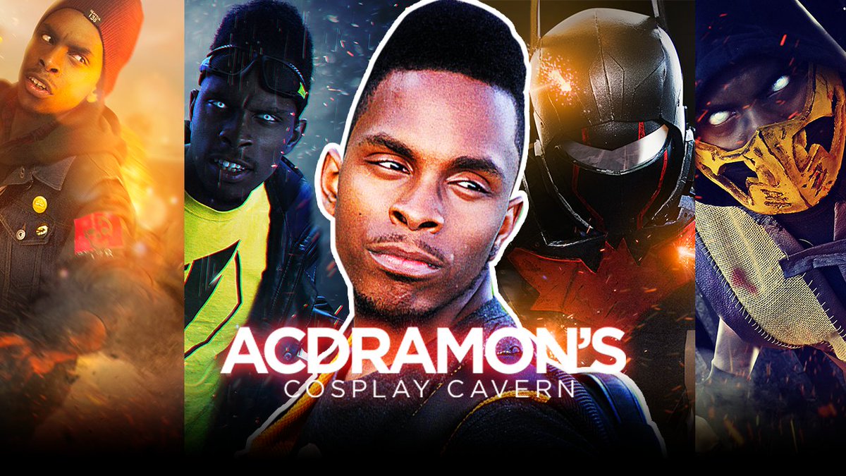 acdramon's tweet photo. How far I've come. Onto the future! #CosplayStrong #Cosplay #29DaysOfBlackCosplay #Excited #superheros #malecosplay https://t.co/YJgB7nhDTx