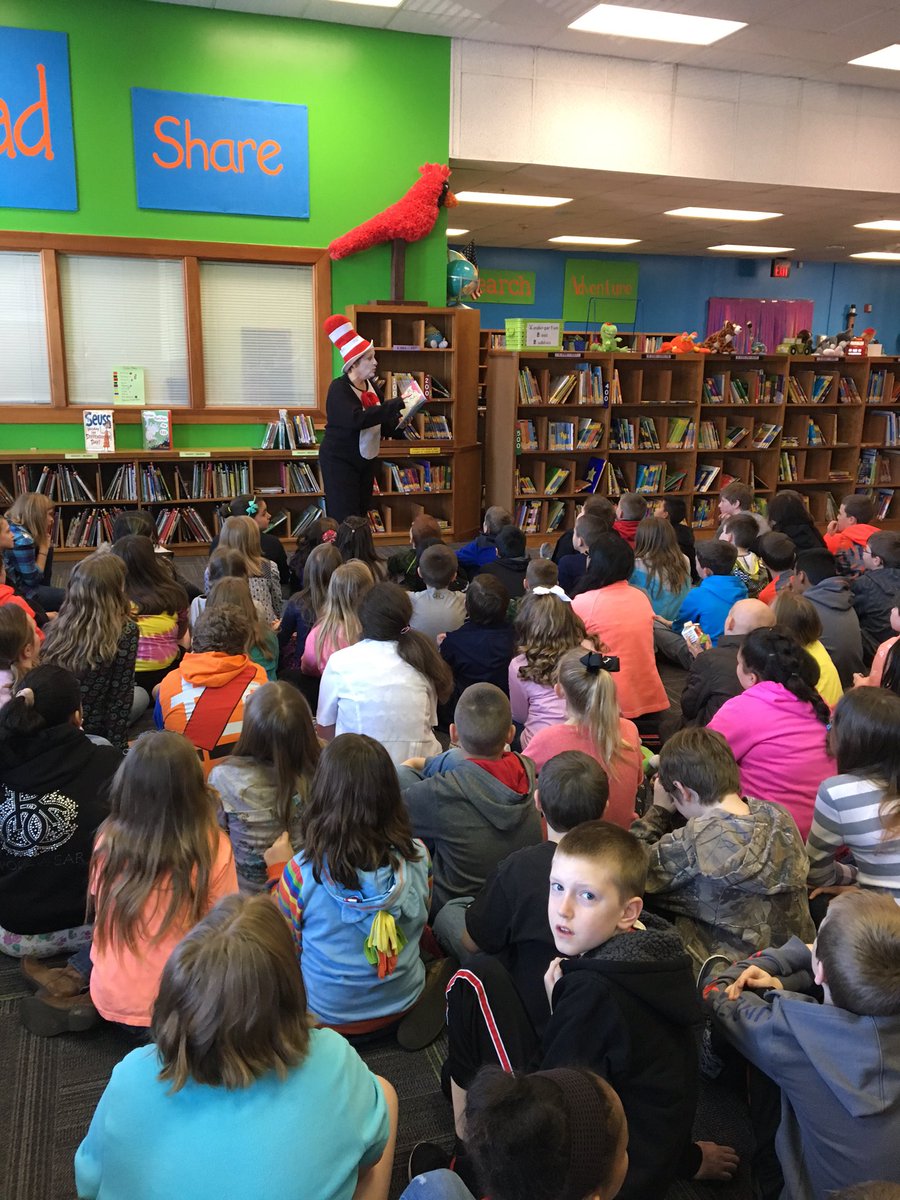 Colleenflood29's tweet photo. Happy birthday Doctor Seuss! #cgesoars https://t.co/tMy8yOI3wR