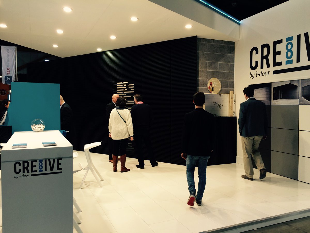 Ldoor_group's tweet photo. Discover how you can blend in and stand out with our fully integrated garagedoors! #creativity #batibouw https://t.co/4U9LMb3yoz