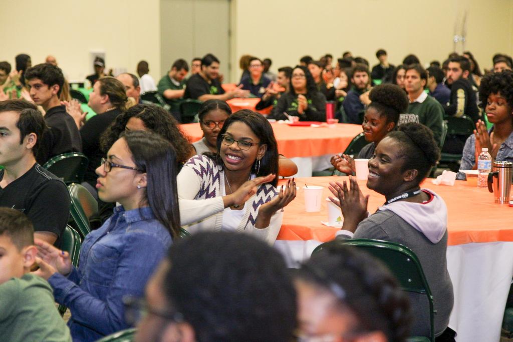 LAUSDSup's tweet photo. At @univmiami #UBuildIt speaking to @MDCPS students about critical need for engineers. #STEM education https://t.co/DB2DrbT6sZ