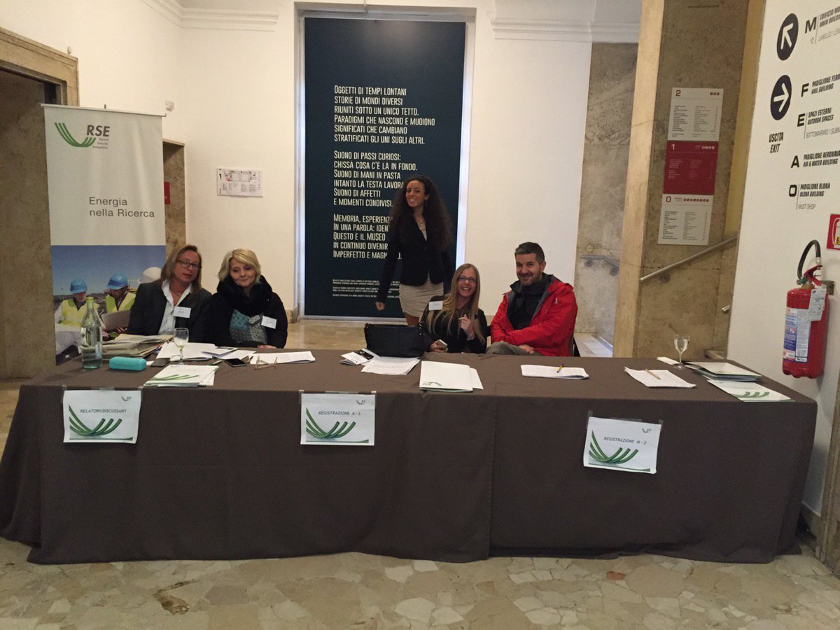 Lo staff al convegno #RSE