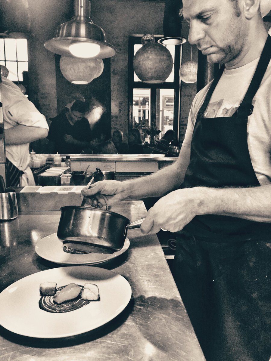 TestKitchenCT's tweet photo. Advice to young chef? #LDRsays : "work hard, balance, be happy." #eatout #foodblogct https://t.co/2Ww4xmM5ny
