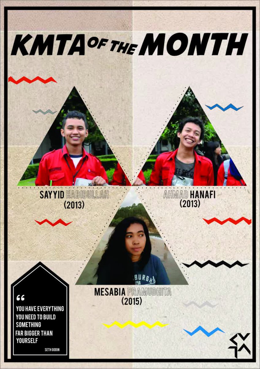 [KMTAOTM] Selamat bagi para peraih KMTA of The Month! Tetap semangat dalam berkarya dan sukses buat kedepannya yaa