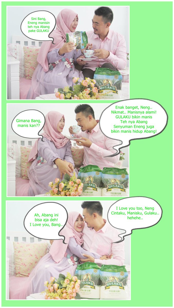diancuit's tweet photo. GULAKU manisnyanya Alami, bikin teh jadi nikmat dan makin disayang suami! We love @Gulaku :) #GULAKUMEME https://t.co/aoR5kY94rk