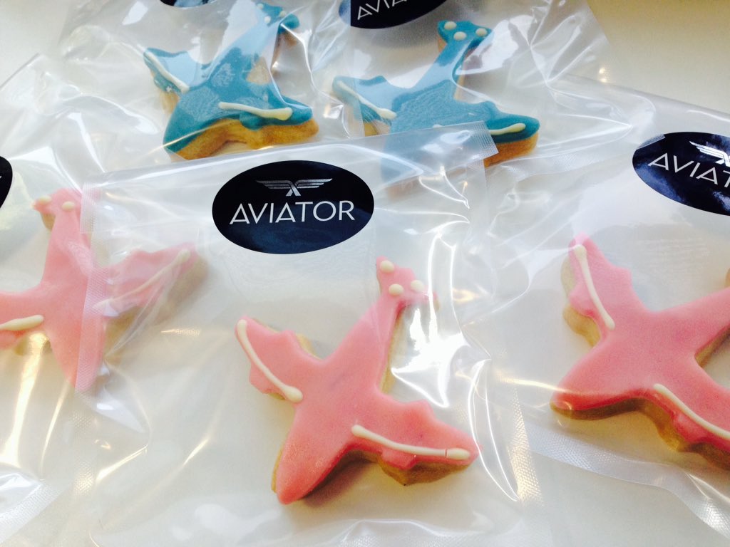 Preparing for a busy week introducing clients to @aviatorbytag - plane cookies at the ready! Thanks <a href="/Aviator_chef/">Aviator Chef</a>!