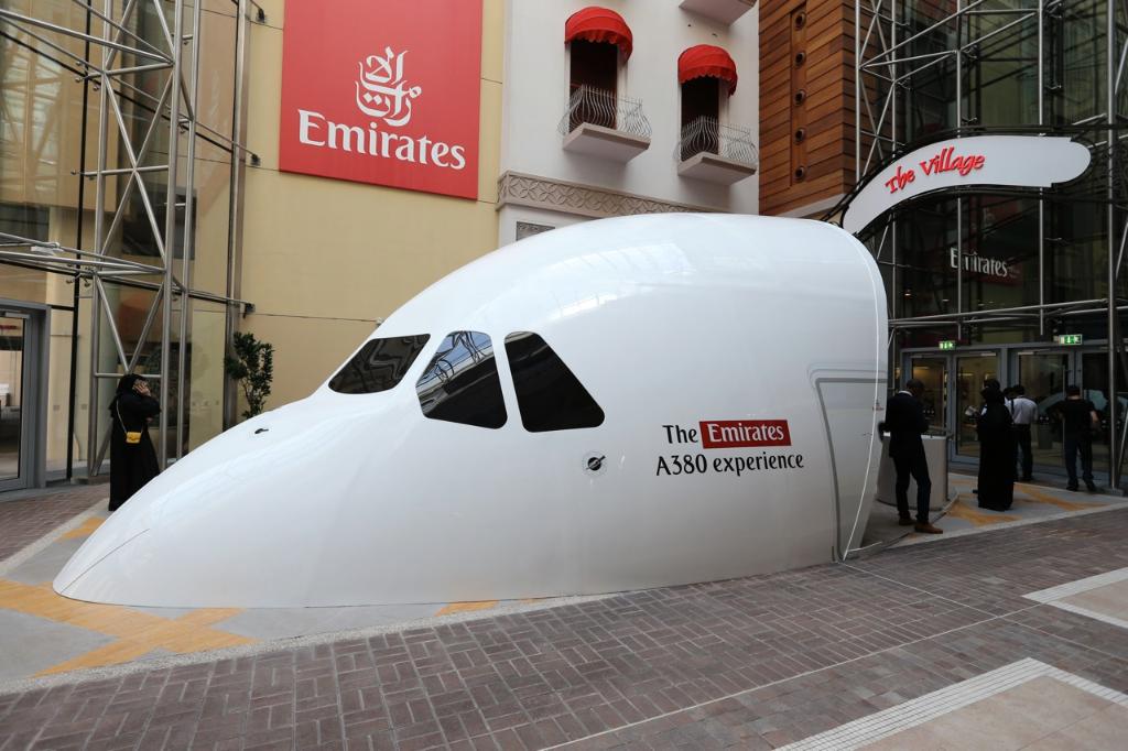 Fly the #Emirates A380 &amp; feel like a real pilot at #TheDubaiMall.
#Experience #Fun #Kids
