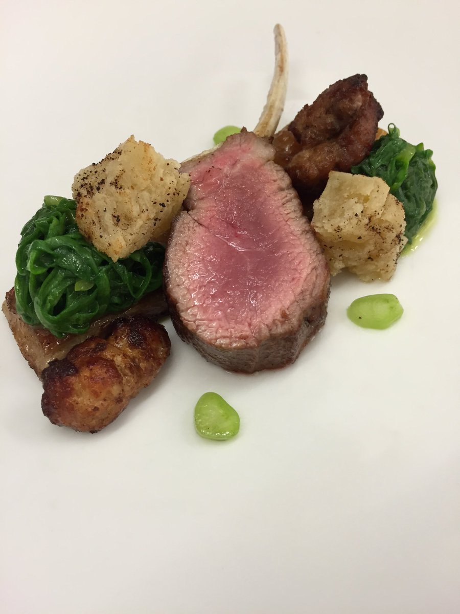 Sneak peak, homage to flinders island dish for <a href="/Melbfoodandwine/">Melbourne Food & Wine</a> event @DutchessBar <a href="/FIMeat/">MeatWiFi</a>