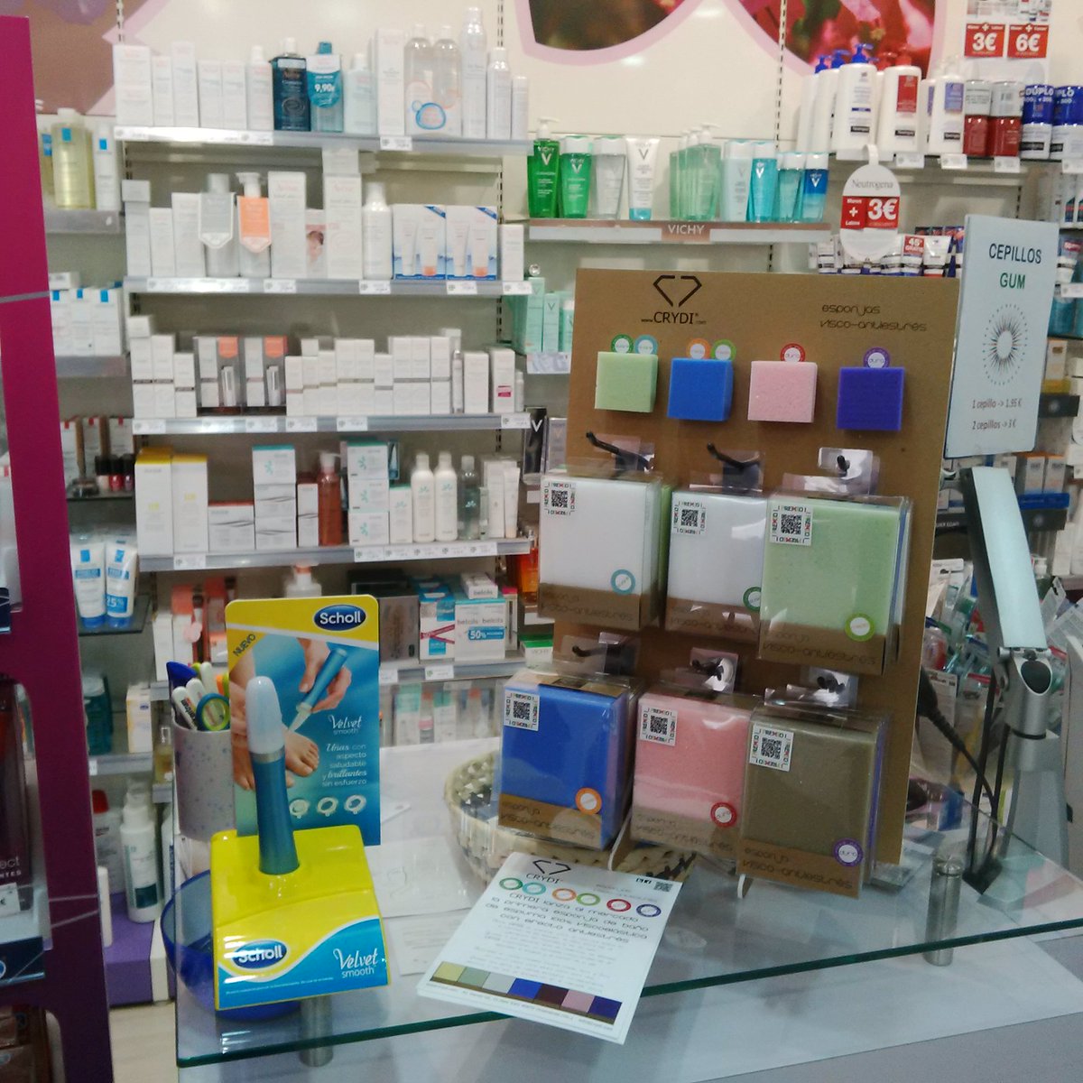 Crydi2011's tweet photo. Los noveldenses disfrutan también de las esponjas CRYDI En la Farmacia Jaime Vallejo C/ Mayor, 2
@SchollIND
@VichyUK https://t.co/cBQFkLQgP6