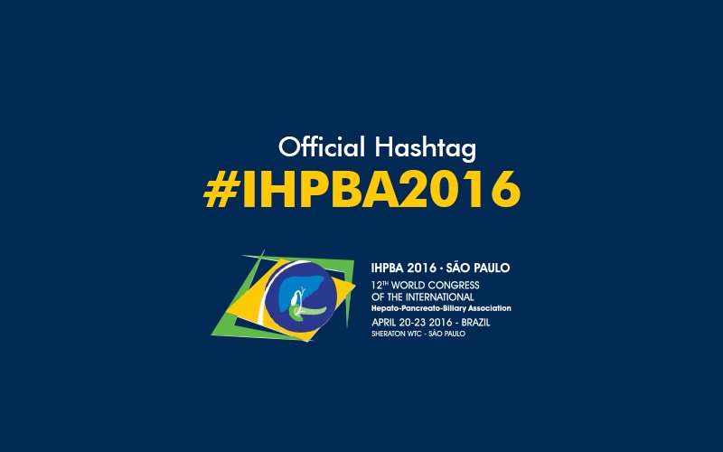 We encourage you to use, from now on, the congress official hashtag in all of your publications. Spread the word!