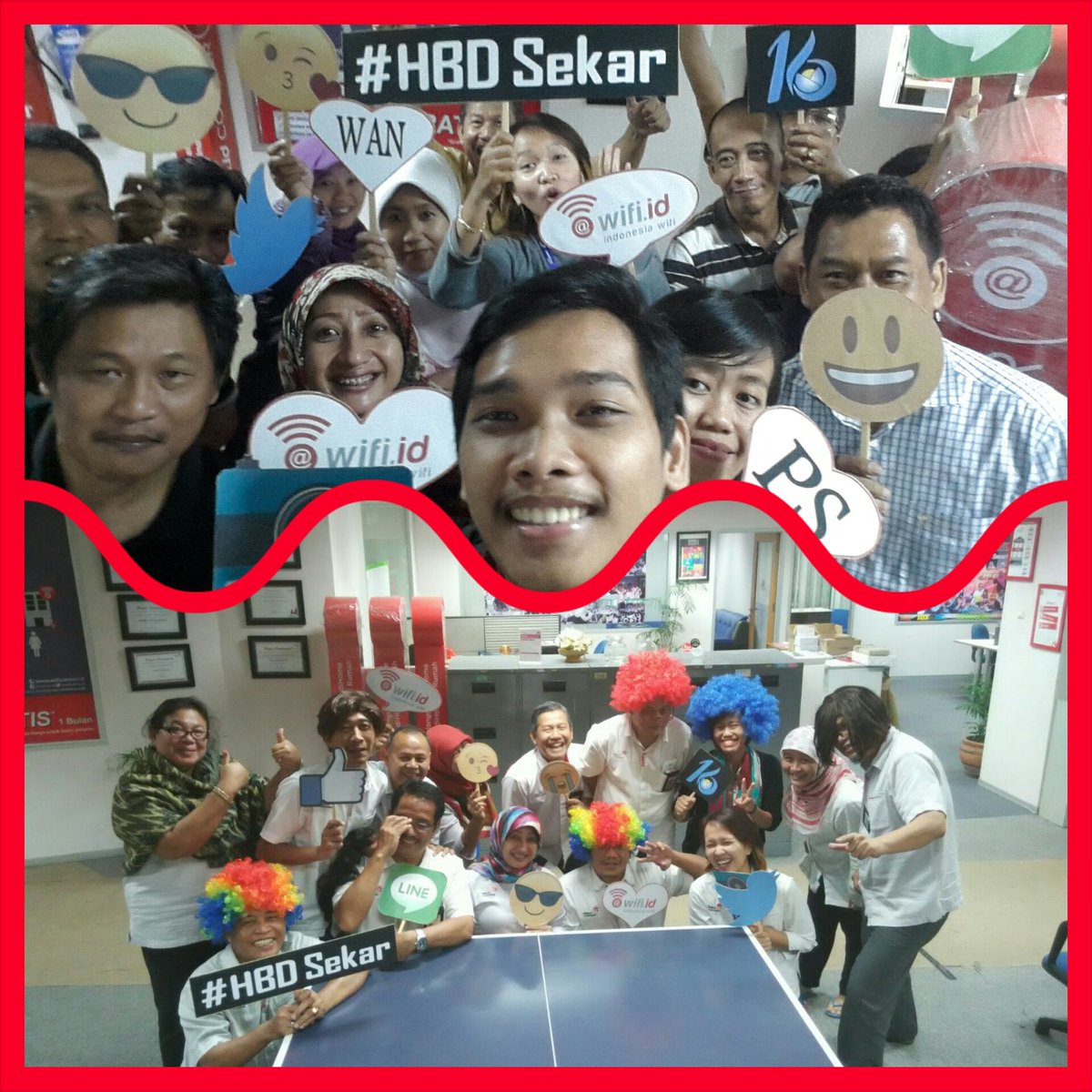TanTitien03's tweet photo. HBD Sekar....#HBDSekar #Tangerang #Wificorner_id https://t.co/7NYcb1qWVt