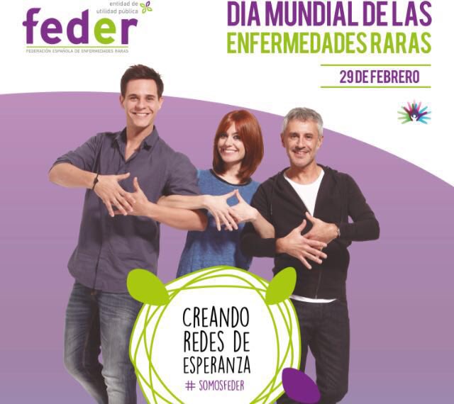 Hoy es el día de las #enfermedadesraras, no les demos la espalda. Hagámoslas visibles entre todos 
#SOMOSFEDER