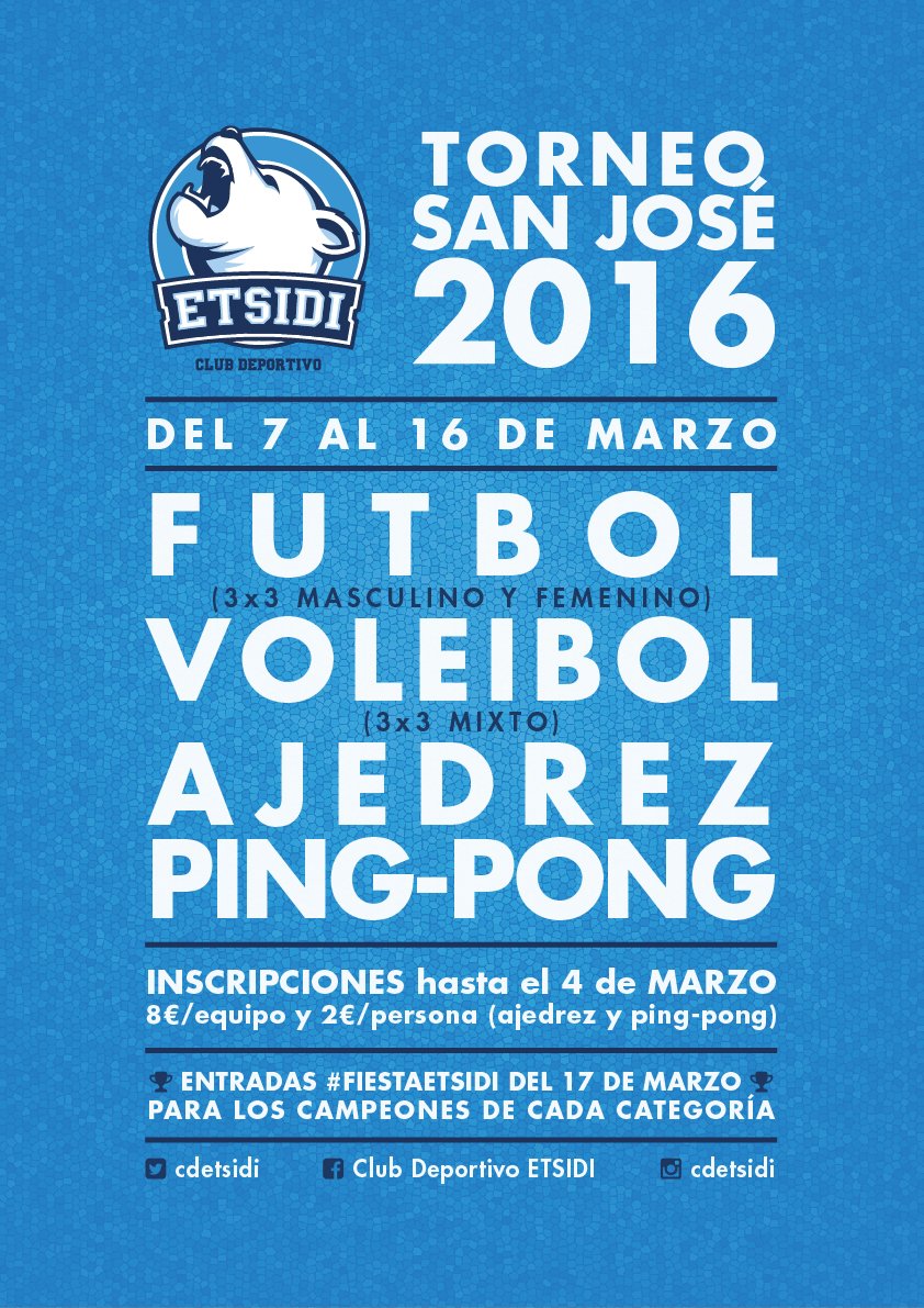 cdetsidi's tweet photo. TORNEO SAN JOSÉ 2016 https://t.co/yidCkOjZtp