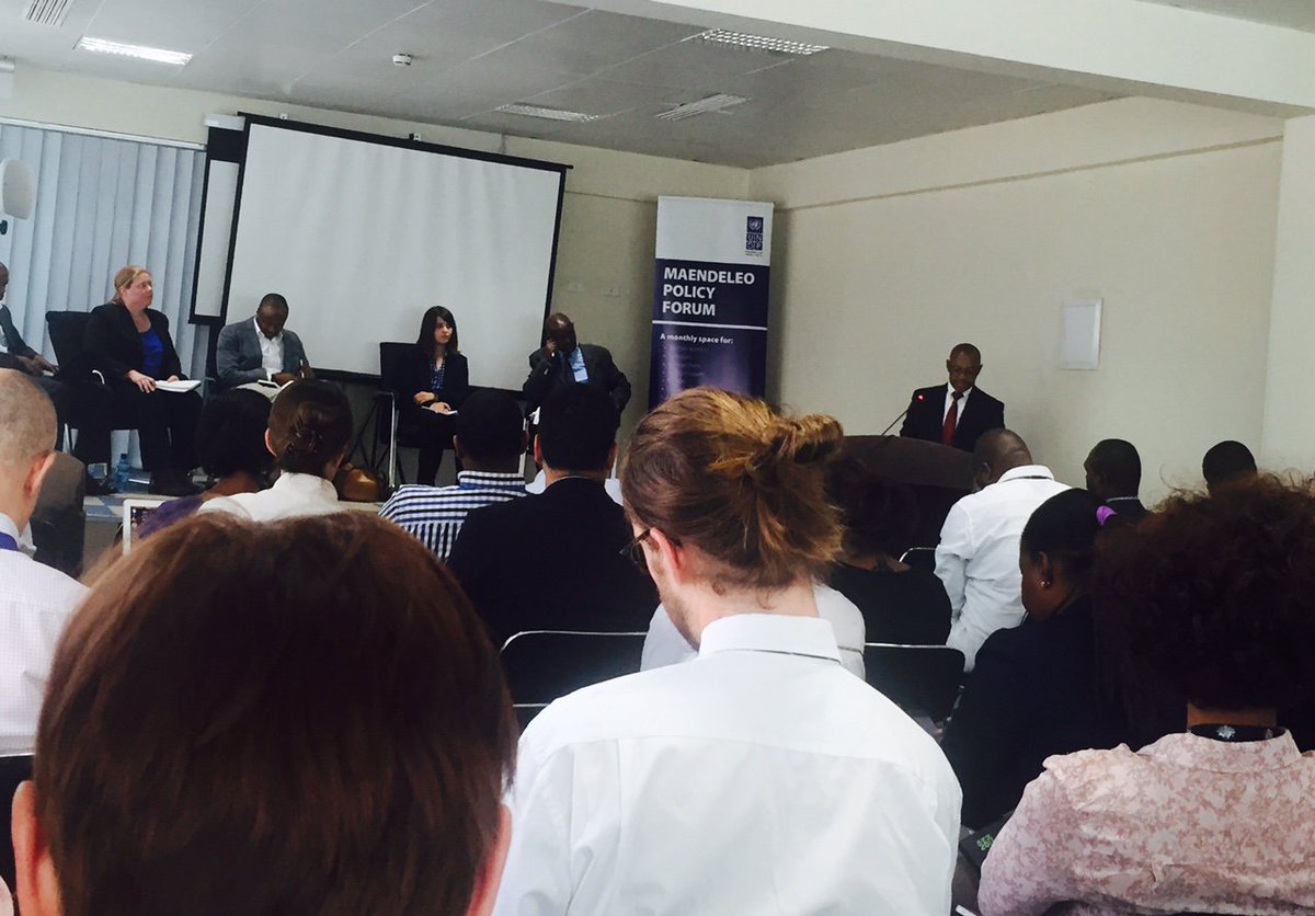 UNDPAfrica's tweet photo. #ClimateAction is #DevelopmentAction says @lebogangmotlana at #MaendeleoForum on #ParisAgreement &amp; #Africa https://t.co/NhAmO17n11